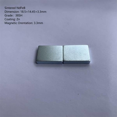 ISO9000 স্থায়ী N38 NdFeB চুম্বক Sintered জেনারেটর Neodymium চুম্বক